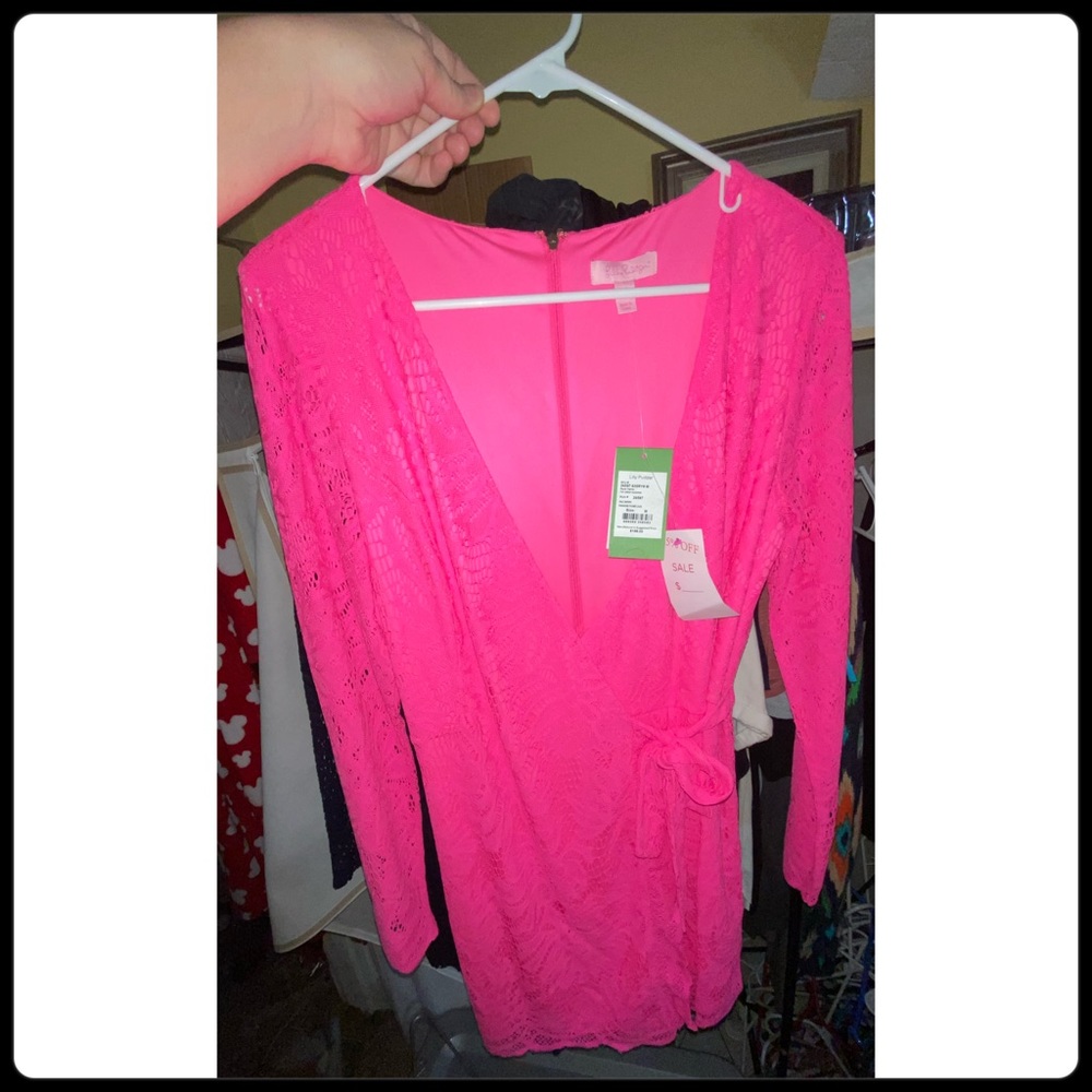 **SOLD**NWT Lilly Pulitzer Tiki Wrap Romper
